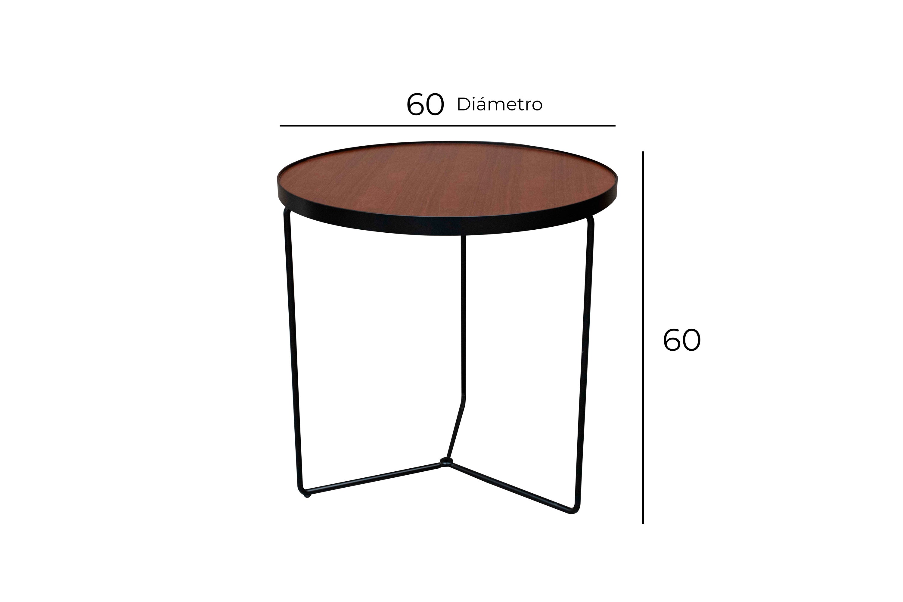 Mesa de centro y lateral  Dual